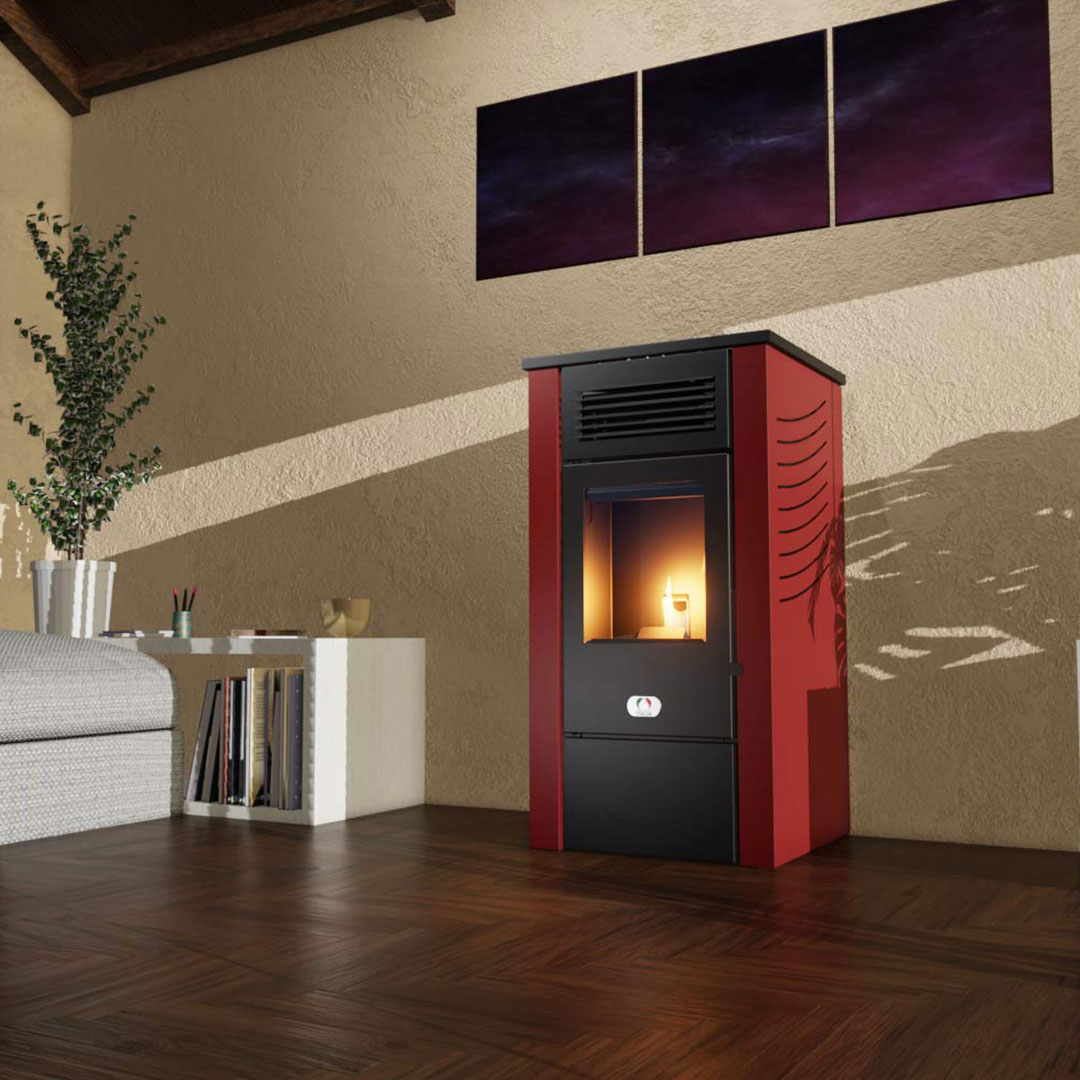 Stufa pellet aria - Canada - 14kw